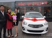 Bán Mitsubishi Attrage đời 2018, màu trắng, nhập khẩu nguyên chiếc 445 tr