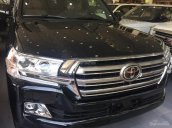 Bán Toyota Land Cruiser VX 5.7 V8 AT năm sản xuất 2016, màu đen, nhập khẩu nguyên chiếc