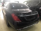 Bán Mec S600 Maybach màu đen Ruby Black sản xuất 2016 đăng ký biển HN, xe mới 99,9%