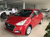 Bán Hyundai Grand i10 1.2AT bản gia đình 2018, màu đỏ, mới 100%, giảm từ 20-40 triệu, ĐT 0941.46.22.77