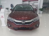 Bán Honda City 1.5 Top sản xuất 2017, màu đỏ, Honda Bắc Ninh, trả góp