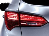 Cần bán Hyundai Santa Fe đời 2017, màu bạc