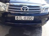 Bán Toyota Fortuner đời 2009, màu đen  