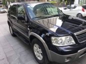 Bán xe Ford Escape 3.0 XLT AT đời 2005, màu đen chính chủ, 225 triệu