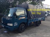 Bán Thaco xe tải K165 2 tấn 4, mới 2017, hỗ trợ trả góp lên đến 85% giá trị xe