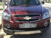 Cần bán gấp Chevrolet Captiva AT đời 2008, màu đỏ