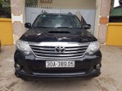 Bán xe Toyota Fortuner 2.5G đời 2014, màu đen