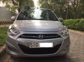 Bán Hyundai i10 2011, màu bạc, nhập khẩu