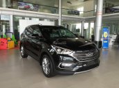 Bán gấp xe Hyundai Santa Fe máy xăng đời 2018, màu đen, KM 202.000.000đ - ĐT đặt xe: 0941.46.22.77