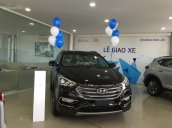 Bán gấp xe Hyundai Santa Fe máy xăng đời 2018, màu đen, KM 202.000.000đ - ĐT đặt xe: 0941.46.22.77