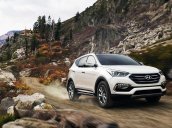 Cần bán Hyundai Santa Fe đời 2017, màu trắng