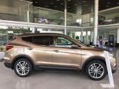 Bán gấp Hyundai Santa Fe 2.4AT 2018, màu nâu, 908 triệu, khuyến mãi: 202.000.000đ, góp 85% xe. Điện thoại cọc xe:0941462277