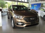 Bán gấp Hyundai Santa Fe 2.4AT 2018, màu nâu, 908 triệu, khuyến mãi: 202.000.000đ, góp 85% xe. Điện thoại cọc xe:0941462277