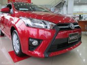 Toyota Yaris 1.5E 2017, màu đỏ, nhập khẩu Thái Lan, giao ngay Toyota Hùng Vương