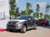 Bán xe Mitsubishi Triton 2017, màu xám, nhập khẩu, giá 575tr