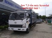 Cần bán xe tải FAW động cơ Hyundai thùng dài 6m25. Giá rẻ nhất thị trường