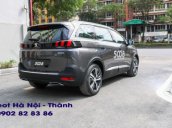 Cần bán Peugeot 5008 1.6 Turbo  AT đời 2017, màu xám, nhập khẩu nguyên chiếc