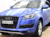 Bán xe Audi Q7 3.6 AT năm 2009, màu xanh lam, nhập khẩu