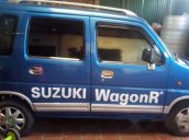 Bán xe Suzuki Wagon R đời 2005, màu xanh