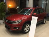 Cần bán xe Volkswagen Tiguan 2017 màu đỏ, nhập khẩu nguyên chiếc. LH: 0978877754 Cam kết giá tốt