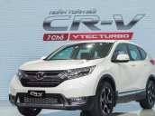 Cần bán xe Honda CR V 1.5 Turbo model 2018, màu đen, nhập khẩu nguyên chiếc, LH 0919.29.4858