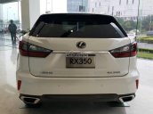 Bán Lexus RX350 trắng nội thất kem, xe sản xuất cuối 2017 nhập mới 100%, hàng thương mại