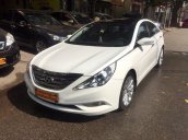 Cần bán lại xe Hyundai Sonata đời 2010, màu trắng, nhập