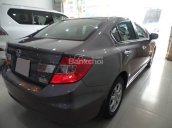 Bán xe Honda Civic 2014, màu nâu, máy 1.8AT, hỗ trợ trả góp chỉ 200 triệu rinh xe về ngay