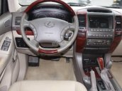 Lexus GX 470 đời 2008 màu đen, nội thất kem. Xe chính chủ nhập khẩu nguyên chiếc, nội thất còn nguyên mới, đẹp