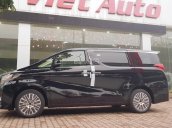 Bán Toyota Alphard 3.5L V6 sản xuất 2017 màu đen nội thất vàng kem, xe nhập khẩu nguyên chiếc mới 100%