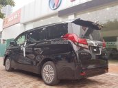 Bán Toyota Alphard 3.5L V6 sản xuất 2017 màu đen nội thất vàng kem, xe nhập khẩu nguyên chiếc mới 100%