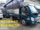 Bán xe tải Ollin 345 máy Isuzu 2.4 tấn vào thành phố, trả góp