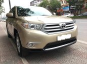 Bán Toyota Highlander SE 2.7, màu vàng sản xuất 2011 nhập khẩu Mỹ