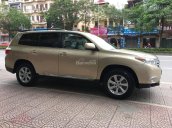 Bán Toyota Highlander SE 2.7, màu vàng sản xuất 2011 nhập khẩu Mỹ