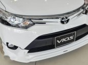 Bán ô tô Toyota Vios sản xuất 2017, màu trắng 