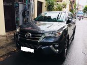 Bán Fortuner 2017, 2.7V 4x2, máy xăng, màu xám (ghi), xe nhập, mới 95%