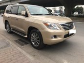 Bán ô tô Lexus LX 570 đời 2009, màu vàng, nhập khẩu Mỹ