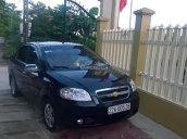 Cần bán lại xe Chevrolet Aveo 1.5 MT 2011, màu đen còn mới