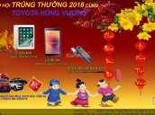 Cơ hội trúng thưởng 2018 "Mua xe Toyota - Rước lộc về nhà" trúng ngay Iphone X, hỗ trợ vay 90% - Full phụ kiện