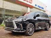 Bán Lexus Lx570 2018 màu đen, nội thất nâu da bò, xe nhập khẩu nguyên chiếc mới 100%