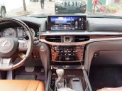 Bán Lexus Lx570 2018 màu đen, nội thất nâu da bò, xe nhập khẩu nguyên chiếc mới 100%