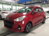 Bán Hyundai Grand i10 năm 2018, màu đỏ, giá tốt, giao ngay, hỗ trợ trả góp lên đến 90%, lãi suất cực thấp