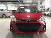 Bán Hyundai Grand i10 năm 2018, màu đỏ, giá tốt, giao ngay, hỗ trợ trả góp lên đến 90%, lãi suất cực thấp