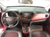 Bán Hyundai Grand i10 năm 2018, màu đỏ, giá tốt, giao ngay, hỗ trợ trả góp lên đến 90%, lãi suất cực thấp