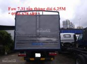 Bán xe tải Faw 7.31 tấn thùng dài 6.25m, giá rẻ nhất