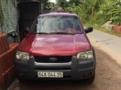 Cần bán xe Ford Escape đời 2002, màu đỏ, 145tr