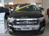 Bán Ford Ranger XLT 2.2MT 2018, màu đen, giá tốt, hotline 090.778.2222