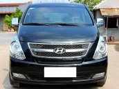 Hyundai Grand Starex 2.5MT, 2008 bản 12 chỗ, màu đen, số sàn, máy dầu CRDi