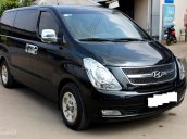 Hyundai Grand Starex 2.5MT, 2008 bản 12 chỗ, màu đen, số sàn, máy dầu CRDi