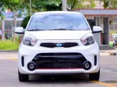 Kia Morning SI AT màu trắng, mới 100%, hỗ trợ trả góp lãi suất thấp